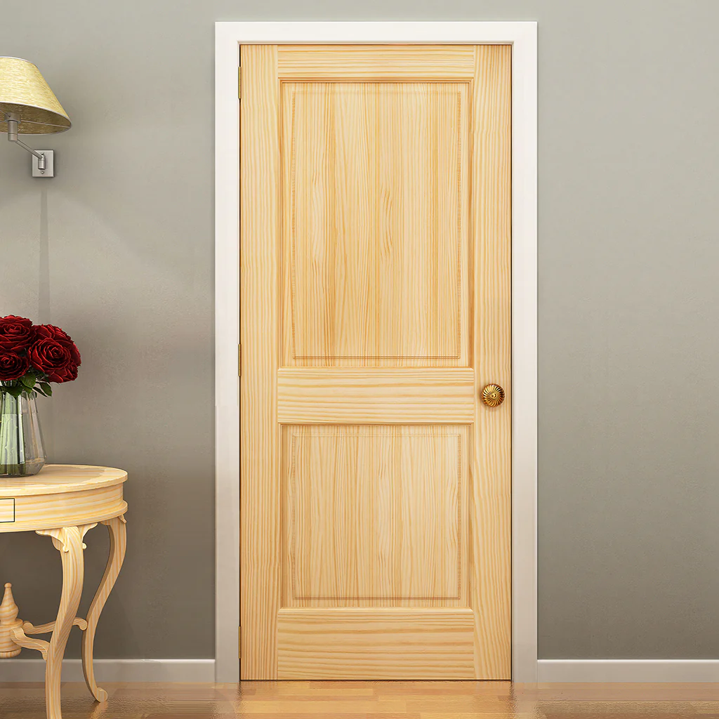 Solid wood door